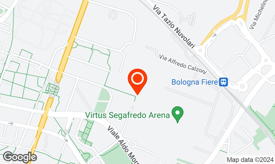 Bologna Fiera location map