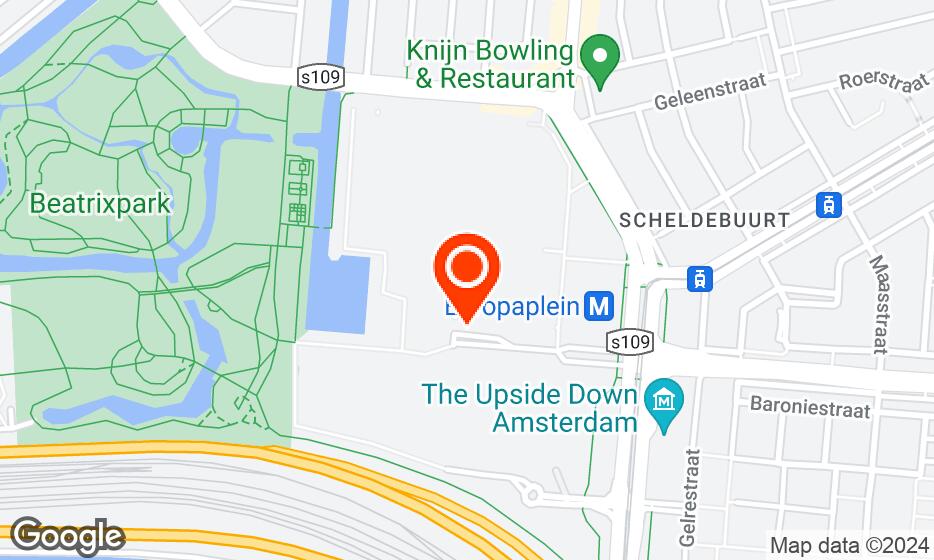 Amsterdam RAI location map